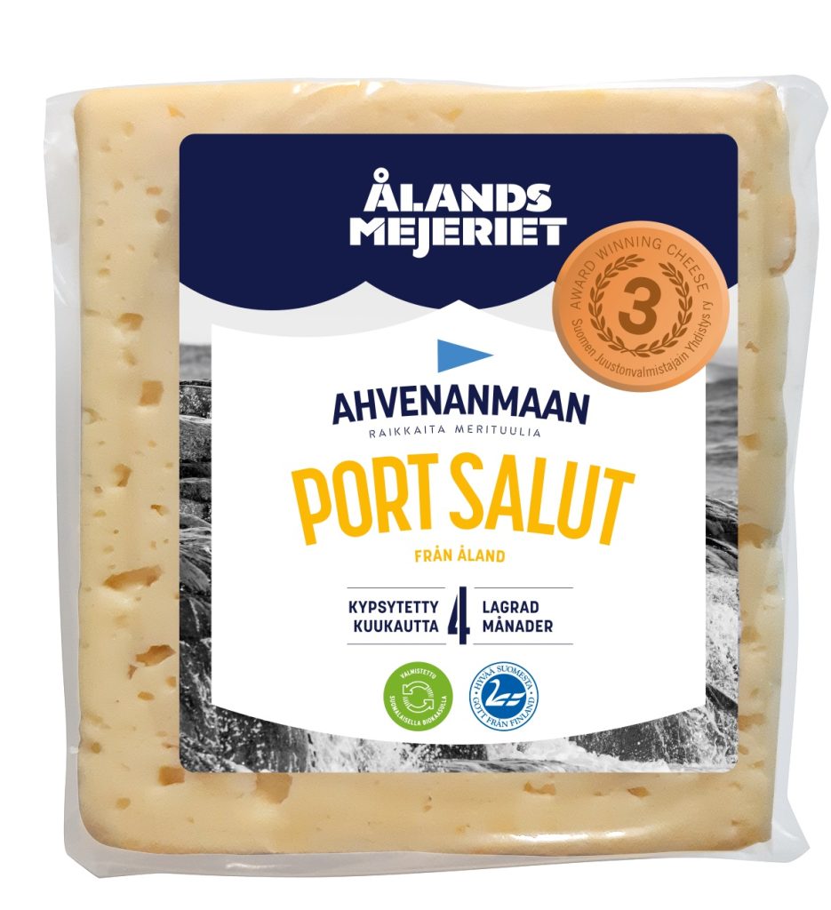 Ahvenanmaan 400g Port Salut ost matured 4 months