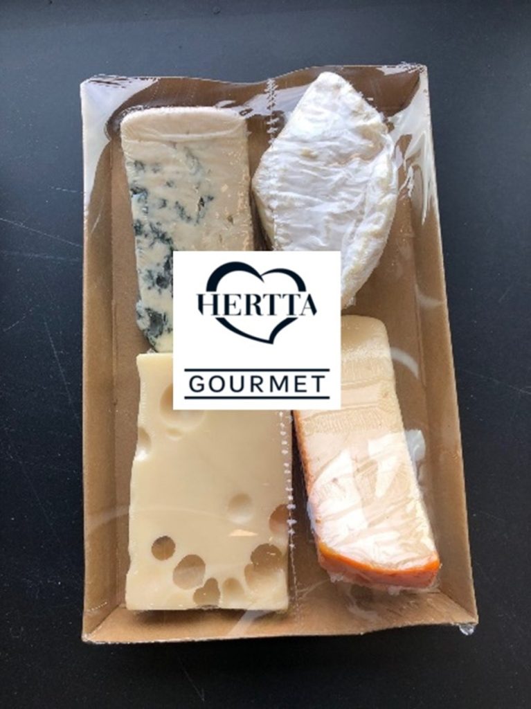 Gourmet ostsortiment 4 ostar 356g